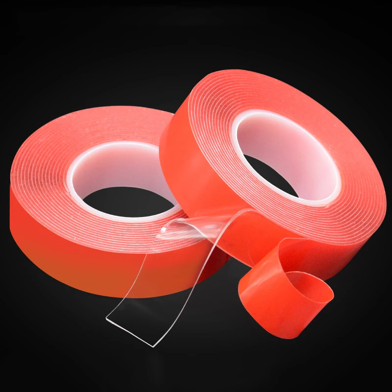 3m Transparent Thick Tape Red Double Sided Adhesive Tape Transparent No Trace for Phone LCD Screen Car High Strength Acrylic Gel
3m Transparent Thick Tape Red Double Sided Adhesive Tape Transparent No Trace for Phone LCD Screen Car High Strength Acrylic Gel