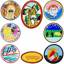 פיקאסו צבי אגרטל עיתונות בגדי תפר לתפור תפר בד טקסטיל קישוט קישוט קישוט מקשטים של מעיל מכנסיים תרמיל(China)