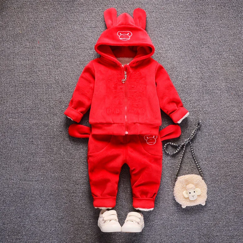 2018 Autumn And Winter Korean-style Childrenswear Embossed Monkey Zipper Set 0-4-Year-Old Men And Women Baby Thick plus Velvet C
2018 Autumn And Winter Korean-style Childrenswear Embossed Monkey Zipper Set 0-4-Year-Old Men And Women Baby Thick plus Velvet C