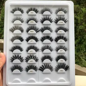 20 boxes/lotFalse eyelashes high quality fiber eyelashes MINK three dimensional thick false eyelashes
20 boxes/lotFalse eyelashes high quality fiber eyelashes MINK three dimensional thick false eyelashes