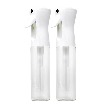 2 Pcs 300ML Spray Water Bottle for Curly Hair, Plant Spritzer Mister, Barber Stylist Sprayers
2 Pcs 300ML Spray Water Bottle for Curly Hair, Plant Spritzer Mister, Barber Stylist Sprayers