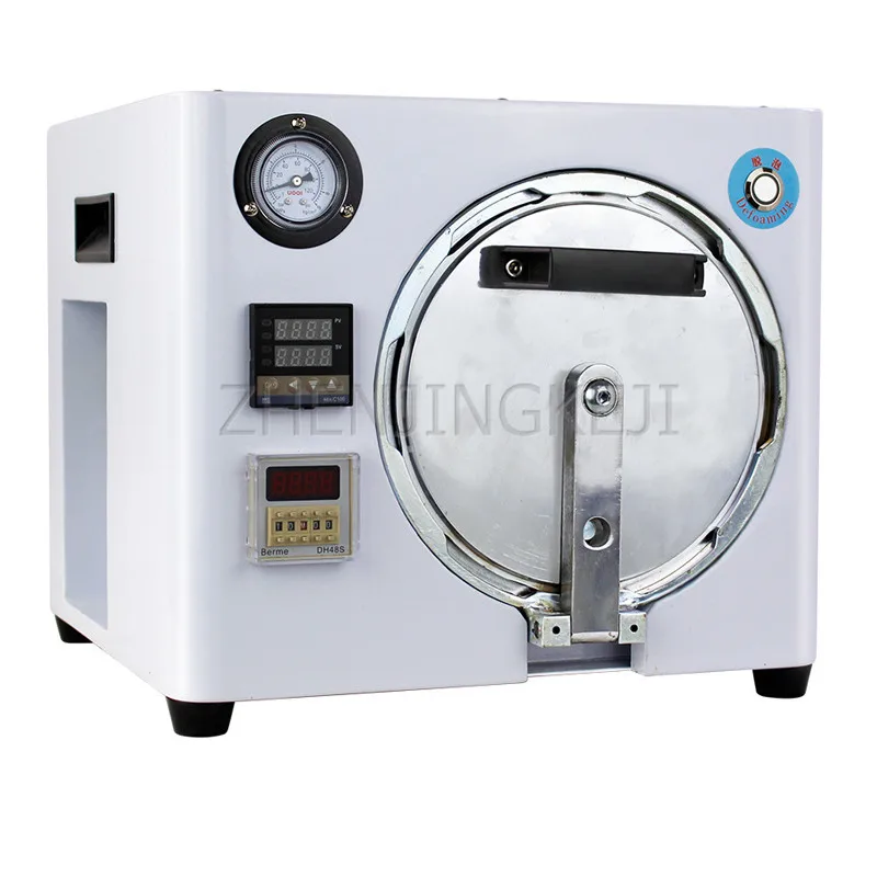 Vacuum Defoaming Machine 110/220V Automatic High Pressure Deaerator OCA Dry Glue Laminating Cellphone Screen Repair Equipment
Vacuum Defoaming Machine 110/220V Automatic High Pressure Deaerator OCA Dry Glue Laminating Cellphone Screen Repair Equipment