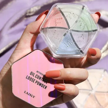 Oil-control Loose Powder Pearlescent Six-tone and Soft Focus Setting Waterproof and Sweat-proof Natural Makeup Powder
Oil-control Loose Powder Pearlescent Six-tone and Soft Focus Setting Waterproof and Sweat-proof Natural Makeup Powder