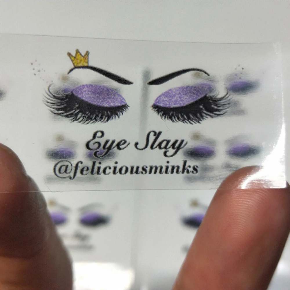 100/500 Pcs Custom Personalized Transparent PVC stickers,Logo, Eyelashes Stickers, Lip Balm Lipstick Labels, Eyelash Packaging
100/500 Pcs Custom Personalized Transparent PVC stickers,Logo, Eyelashes Stickers, Lip Balm Lipstick Labels, Eyelash Packaging