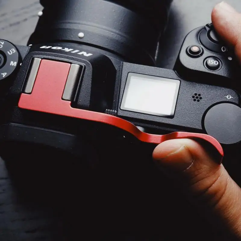 Для Nikon Z6 Z7 алюминиевый сплав большой палец вверх Металлическая рукоятка Горячий башмак Крышка
Для Nikon Z6 Z7 алюминиевый сплав большой палец вверх Металлическая рукоятка Горячий башмак Крышка
