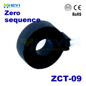 Zero sequence current transformer ZCT-09 Leakage protection CT hole 9mm input 10-400mA output 6-500mV
Zero sequence current transformer ZCT-09 Leakage protection CT hole 9mm input 10-400mA output 6-500mV