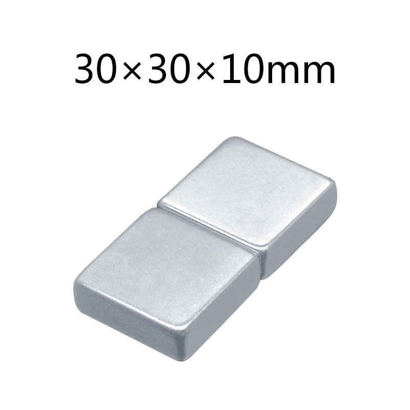 1/2/5 pcs Super 30x30x10mm Powerful Strong Rare Earth Block NdFeB Magnet Neodymium N35 Magnets 30*30*10mm Free Shipping
1/2/5 pcs Super 30x30x10mm Powerful Strong Rare Earth Block NdFeB Magnet Neodymium N35 Magnets 30*30*10mm Free Shipping