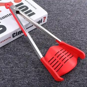2-in-1 9inch Clip Shovel Non-stick Heat Resistant Silicone Food Tong Clip Spatula Barbecue Shovel for BBQ Kitchen
2-in-1 9inch Clip Shovel Non-stick Heat Resistant Silicone Food Tong Clip Spatula Barbecue Shovel for BBQ Kitchen