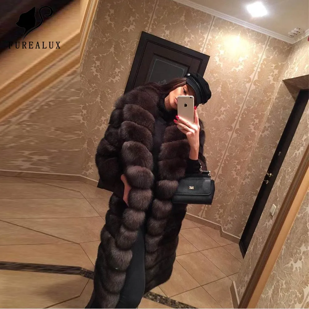 Women long Blue Fox Fur Coat Thick Warm Big Collar Handmade Clothing Fur Coat Winter Full Pelt New Genuine Leather Jacket FC-056
Women long Blue Fox Fur Coat Thick Warm Big Collar Handmade Clothing Fur Coat Winter Full Pelt New Genuine Leather Jacket FC-056