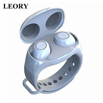 LEORY Portable HM50 TWS Wireless bluetooth 5.0 Earphone HiFi Stereo Denoise Music Wrist Earbuds Binaural Calls Sports Headset
LEORY Portable HM50 TWS Wireless bluetooth 5.0 Earphone HiFi Stereo Denoise Music Wrist Earbuds Binaural Calls Sports Headset