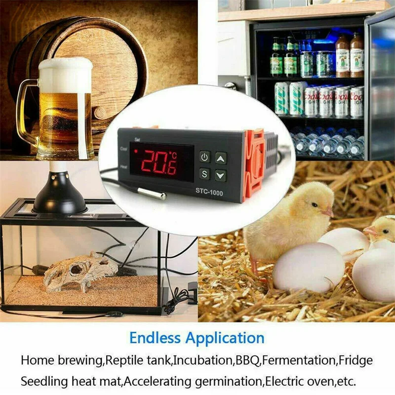 12V/24V/110-220V Digital Thermostat Thermoregulator Multiple Alarm Mode Household Cold Storages Aquariums Temperature Controler
12V/24V/110-220V Digital Thermostat Thermoregulator Multiple Alarm Mode Household Cold Storages Aquariums Temperature Controler