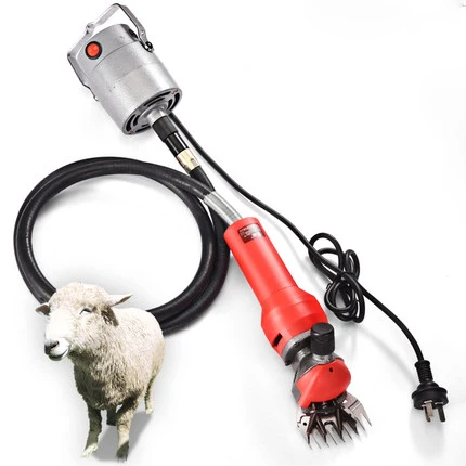 

Electric Sheep Shearing Clipper 9-13 Straight Teeth Blade Scissors Cutter Goat Wool Shear Machines 220v 1000W Mini Flexible Shaf