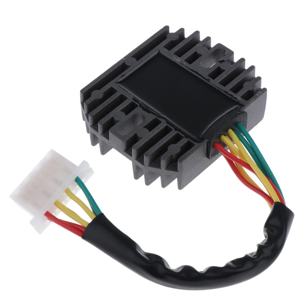 Motorcycle Voltage Regulator Rectifier Replacement for Honda GL1200 Gold Wing Aspencade 85-87, Color Black
Motorcycle Voltage Regulator Rectifier Replacement for Honda GL1200 Gold Wing Aspencade 85-87, Color Black