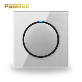 G11 PSSRISE 1 Gang 2 Way Round Wall Switch Push-button Switch Light Switch Luxury Crystal Tempered Glass Panel LED Light 16A
G11 PSSRISE 1 Gang 2 Way Round Wall Switch Push-button Switch Light Switch Luxury Crystal Tempered Glass Panel LED Light 16A