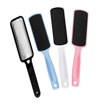 Double Sided Foot Grinding Tool Multi-purpose Foot File Exfoliator Pedicure Tools (1pcs Black Stainless Steel Foot File, 3pcs Wh
Double Sided Foot Grinding Tool Multi-purpose Foot File Exfoliator Pedicure Tools (1pcs Black Stainless Steel Foot File, 3pcs Wh