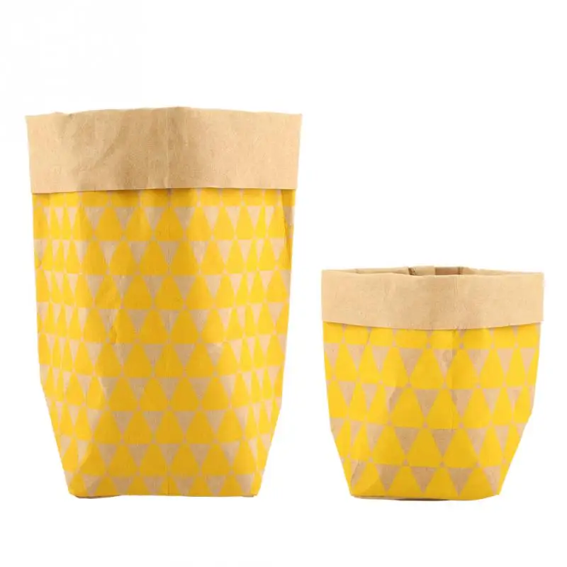 Reusable Multi-functional Fashionable Durable Large Capacity Yellow Kraft Paper Bag Eco-friendly Home Storage Reusable
Reusable Multi-functional Fashionable Durable Large Capacity Yellow Kraft Paper Bag Eco-friendly Home Storage Reusable