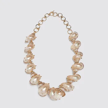 Maxi Choker Necklace for Women Jewelry Accessories 2020 Summer Statement Shell Pearls Nature Necklace Beach Jewellery Wholesale
Maxi Choker Necklace for Women Jewelry Accessories 2020 Summer Statement Shell Pearls Nature Necklace Beach Jewellery Wholesale