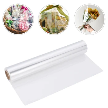 1 Roll Transparent Clear Cellophane Wrap Wrapper Roll Bouquet Wrappings Basket Packing Film for Flower Shop DIY Crafts Birthday
1 Roll Transparent Clear Cellophane Wrap Wrapper Roll Bouquet Wrappings Basket Packing Film for Flower Shop DIY Crafts Birthday