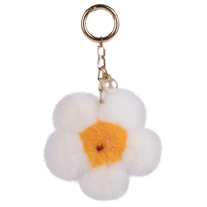 Mink feather fried egg sunflower doll pendant real fur plush cherry blossom cute and lovely bag pendant car key chain
Mink feather fried egg sunflower doll pendant real fur plush cherry blossom cute and lovely bag pendant car key chain
