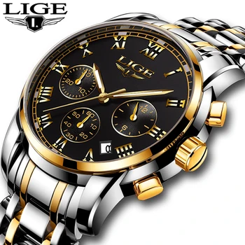 Relogio Masculino LIGE Creative Watch Men Full Steel Waterproof Business Quartz Clock Mens Watches Top Luxury Sport Chronograph
Relogio Masculino LIGE Creative Watch Men Full Steel Waterproof Business Quartz Clock Mens Watches Top Luxury Sport Chronograph