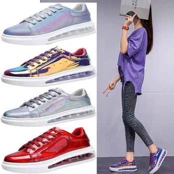2020 new European and Korean laser mirror panel shoes casual shoes steam cushion running shoes size 35-41
2020 new European and Korean laser mirror panel shoes casual shoes steam cushion running shoes size 35-41