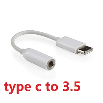 Type-C to 3.5mm Earphone cable Adapter usb 3.1 Type C USB-C male to 3.5 AUX audio female Jack for Xiaomi 6 Mi6 Letv 2 pro 2 max2
Type-C to 3.5mm Earphone cable Adapter usb 3.1 Type C USB-C male to 3.5 AUX audio female Jack for Xiaomi 6 Mi6 Letv 2 pro 2 max2