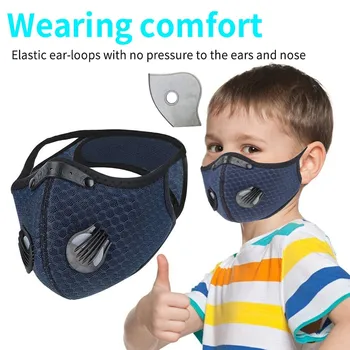 Children's Outdoor Hiking Riding Cycling Mutifunctiona Sports Mask Washable Repeatedly Protective 1PC + 3 filters mascarias
Children's Outdoor Hiking Riding Cycling Mutifunctiona Sports Mask Washable Repeatedly Protective 1PC + 3 filters mascarias