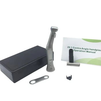 Dental 20:1 Contra Angle Implant handpiece Compatible With NSK Low Speed Inner Water B2/M4 Air Motor for E-TYPE Interface
Dental 20:1 Contra Angle Implant handpiece Compatible With NSK Low Speed Inner Water B2/M4 Air Motor for E-TYPE Interface