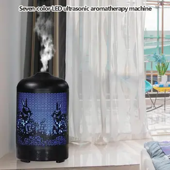 100mL Iron Shell Aroma Essential Oil Diffuser Night Lamp Humidifier Durable for Family Hotel Restaurant Kitchen Hotel Bank
100mL Iron Shell Aroma Essential Oil Diffuser Night Lamp Humidifier Durable for Family Hotel Restaurant Kitchen Hotel Bank