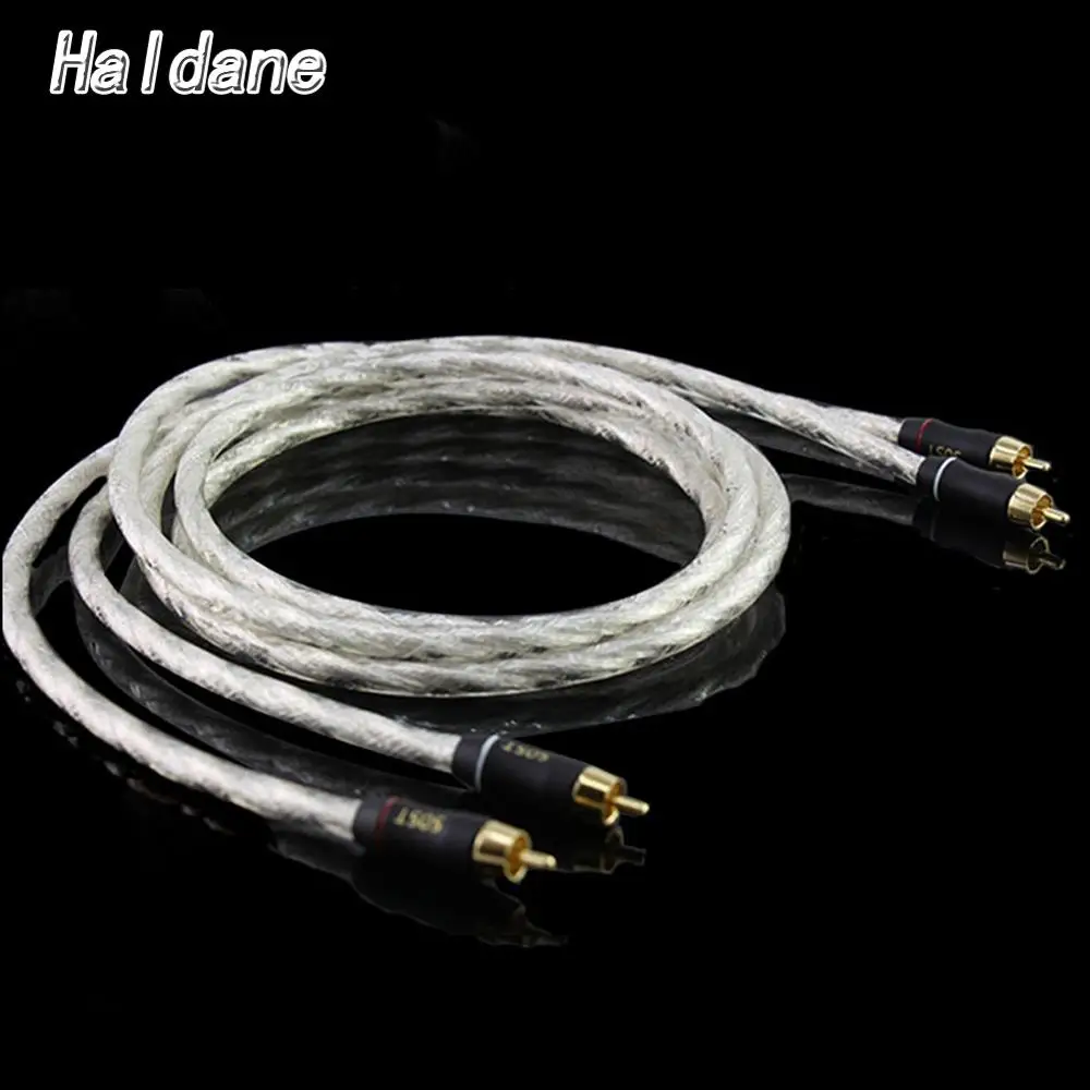 Haldane Pair HIFI RCA Cable Hi-end Audio 2RCA to 2RCA Interconnect Cable for Amplifier CD DVD player
Haldane Pair HIFI RCA Cable Hi-end Audio 2RCA to 2RCA Interconnect Cable for Amplifier CD DVD player
