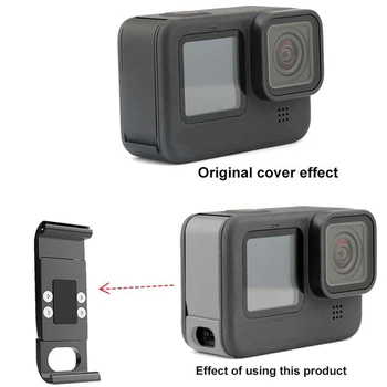 1 Pc Professional Metal Battery Lid Door Cover Replacement Camera Battery Side Cover for Go Pro Hero 9 Camera Accessories
1 Pc Professional Metal Battery Lid Door Cover Replacement Camera Battery Side Cover for Go Pro Hero 9 Camera Accessories