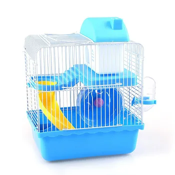 1 Pc Hamster Cage Double Layers Multifunctional Practical Pets House for Chinchilla Mouse Golden Bear FPing
1 Pc Hamster Cage Double Layers Multifunctional Practical Pets House for Chinchilla Mouse Golden Bear FPing