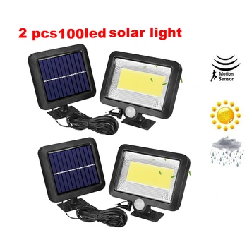 2/4pcs Solar-Powered 100/56/30 LEDs Solar Light Waterproof Remote Control LED Garden Solar Lamp 5 mode Body induction Wall Light
2/4pcs Solar-Powered 100/56/30 LEDs Solar Light Waterproof Remote Control LED Garden Solar Lamp 5 mode Body induction Wall Light