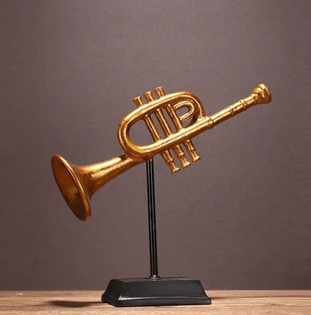 VINTAGE TRUMPET MODEL HANDMADE RESIN CORNET MINIATURE MUSIC ADORNMENT CRAFT ACCESSORIES FOR ART COLLECTION AND SOUVENIR GIFT
VINTAGE TRUMPET MODEL HANDMADE RESIN CORNET MINIATURE MUSIC ADORNMENT CRAFT ACCESSORIES FOR ART COLLECTION AND SOUVENIR GIFT
