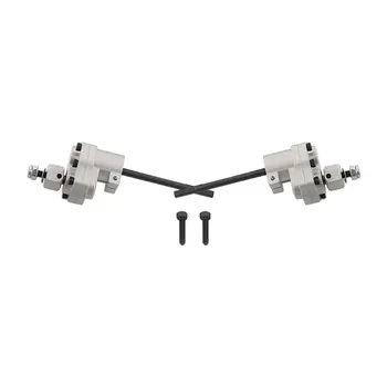 For SCX10 Silver Alloy Portal Rear Axles with Steering Link Upgrade Parts for 1/10 RC Crawler Axial SCX10 II 90046 90047 AR44 Ah
For SCX10 Silver Alloy Portal Rear Axles with Steering Link Upgrade Parts for 1/10 RC Crawler Axial SCX10 II 90046 90047 AR44 Ah