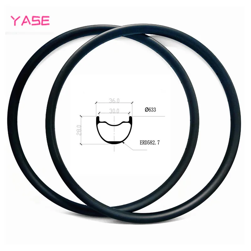 YASE 29er carbon mtb disc rim 36x28mm symmetry tubeless bicycle wheel carbon disc mtb rims ERD 528.7mm 435g
YASE 29er carbon mtb disc rim 36x28mm symmetry tubeless bicycle wheel carbon disc mtb rims ERD 528.7mm 435g