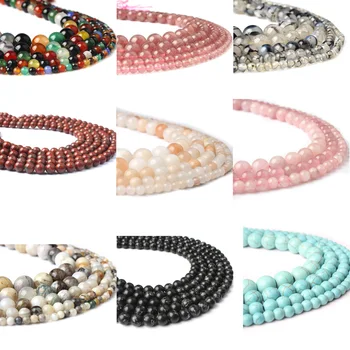 Linxiang fashion jewelry 4 / 6 / 8 / 10 mm natural stone pine bead series suitable for jewelry making DIY Bracelet Necklace
Linxiang fashion jewelry 4 / 6 / 8 / 10 mm natural stone pine bead series suitable for jewelry making DIY Bracelet Necklace