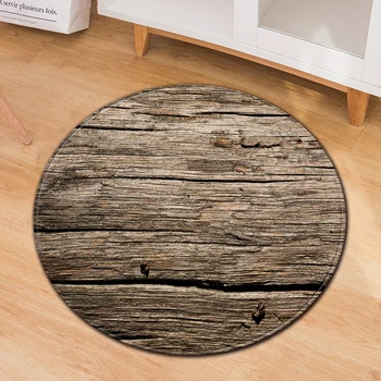 Wood Grain Round Carpet Kitchen Floor Mat Non-slip Rug for Living Room Home Bedroom Carpet Bedside Rug Indoor Parlor Mat
Wood Grain Round Carpet Kitchen Floor Mat Non-slip Rug for Living Room Home Bedroom Carpet Bedside Rug Indoor Parlor Mat