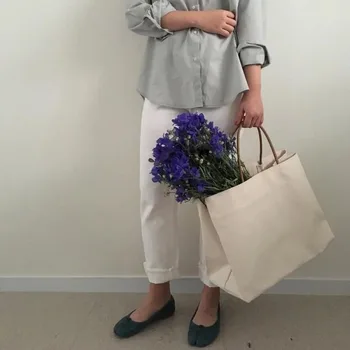 Ins Same Female Bag 2019 Simple Large-capacity Hand-held Shoulder Canvas Big Bag
Ins Same Female Bag 2019 Simple Large-capacity Hand-held Shoulder Canvas Big Bag