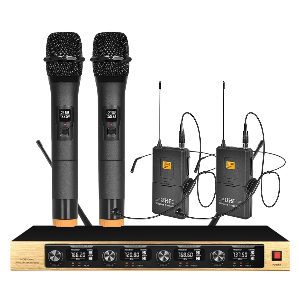 Professional wireless microphone handheld + headset microphone for stage performance family KTV karaoke microphone wireless
Professional wireless microphone handheld + headset microphone for stage performance family KTV karaoke microphone wireless