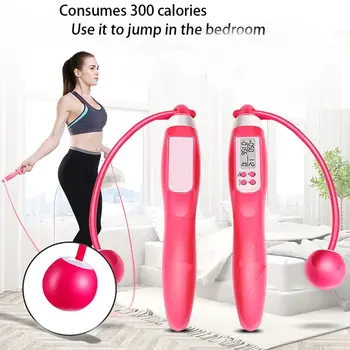 Jump Rope Ropeless/Wireless/Cordless Calorie Counter Electronic Counting Skip Ropes Body Building Fitness Accessories 
Jump Rope Ropeless/Wireless/Cordless Calorie Counter Electronic Counting Skip Ropes Body Building Fitness Accessories