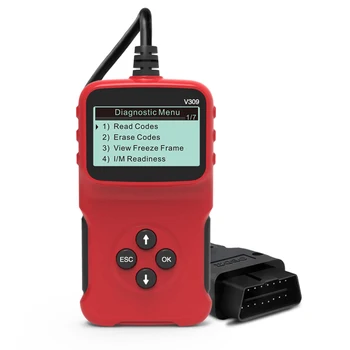 Universal OBDII Diagnostic Tool Scanner Code Reader Car Code Scan for All 1996 and Newer OBDII Compliant Vehicles V309
Universal OBDII Diagnostic Tool Scanner Code Reader Car Code Scan for All 1996 and Newer OBDII Compliant Vehicles V309