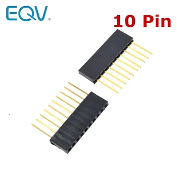 Special Female Header Connector PC104 Long Female Header Connector 2.54 Spacing 1*10/10P Pin 11MM 50pcs/lot
Special Female Header Connector PC104 Long Female Header Connector 2.54 Spacing 1*10/10P Pin 11MM 50pcs/lot