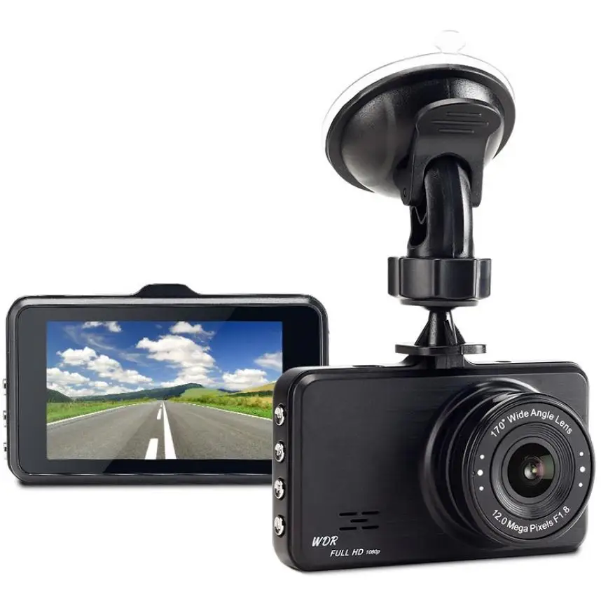 Full HD 3 inch Vehicle LCD IPS Driving Recorder Screen 170 degree Wide Angle Lens Dashboard Camera with G-Sensor 1080P Rear View
Full HD 3 inch Vehicle LCD IPS Driving Recorder Screen 170 degree Wide Angle Lens Dashboard Camera with G-Sensor 1080P Rear View
