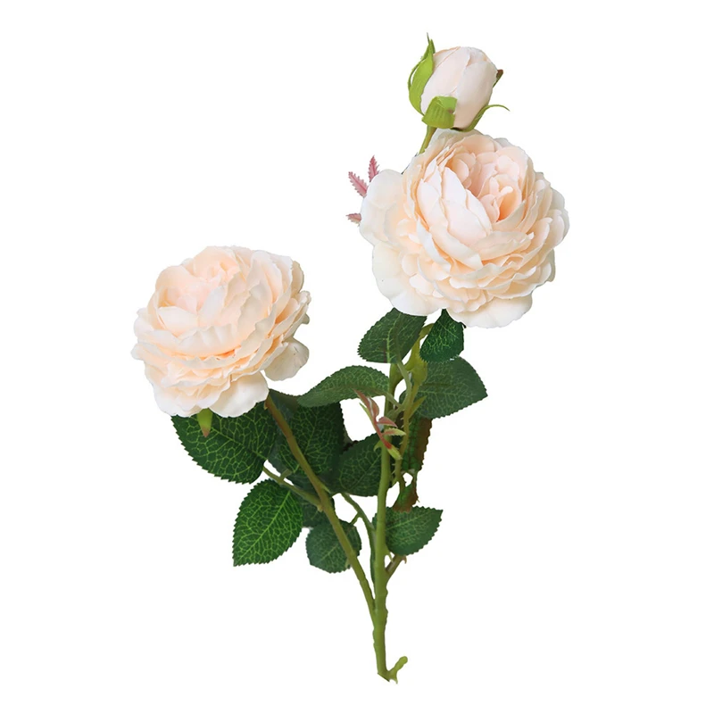 Artificial Fake Western Rose Flower Peony Bridal Bouquet Wedding Home Decor DecorCreative Comfortable Warmth Quality Exquisite