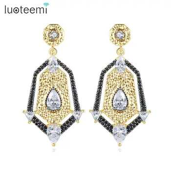 LUOTEEMI Big Drop Earrings Clear Cubic Zircon Shield Pattern Trendy Fashion Jewellery for Women Dating Christmas Gift Bijoux
LUOTEEMI Big Drop Earrings Clear Cubic Zircon Shield Pattern Trendy Fashion Jewellery for Women Dating Christmas Gift Bijoux
