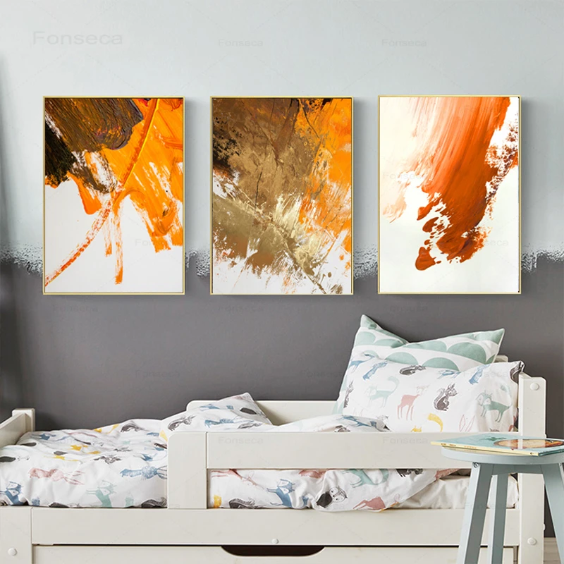 Orange Red Black Abstract Poster Nordic Simplicity Canvas Painting Art Wall Pictures for Living Room Modern Home Decoration
Orange Red Black Abstract Poster Nordic Simplicity Canvas Painting Art Wall Pictures for Living Room Modern Home Decoration
