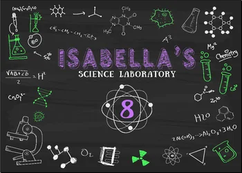 7x5FT Personalized Science Laboratory Lab Blackboard Birthday Party Custom Photo Studio Backdrop Background Vinyl 220cm X 150cm
7x5FT Personalized Science Laboratory Lab Blackboard Birthday Party Custom Photo Studio Backdrop Background Vinyl 220cm X 150cm