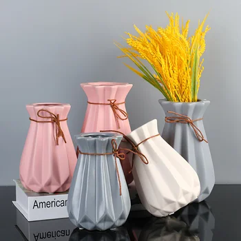 Origami Flower Vase Plant Holder Home Decoration Figurines Ceramic Flower Vases Artcrafts Plants Holder Ornament Wedding Decor 
Origami Flower Vase Plant Holder Home Decoration Figurines Ceramic Flower Vases Artcrafts Plants Holder Ornament Wedding Decor
