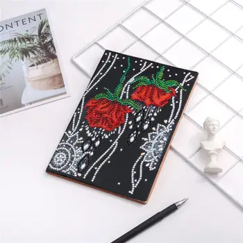 5D DIY Diamonds Notebook ,A5 Note Book Craft Diamonds Picture of Rose Flower ,Parent-child Activities Craft ,Gift Craft Notebook
5D DIY Diamonds Notebook ,A5 Note Book Craft Diamonds Picture of Rose Flower ,Parent-child Activities Craft ,Gift Craft Notebook